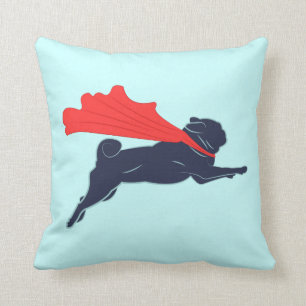 Cojín Decorativo Super Pug