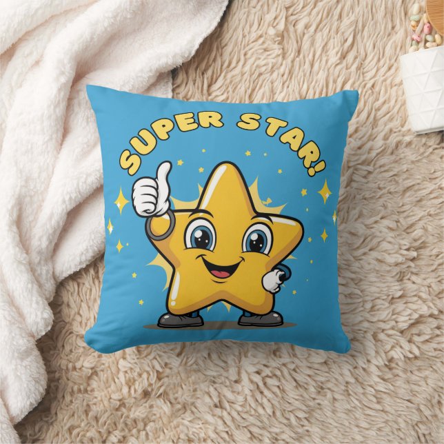 Cojín Decorativo Super Star!, , Star (Manta)