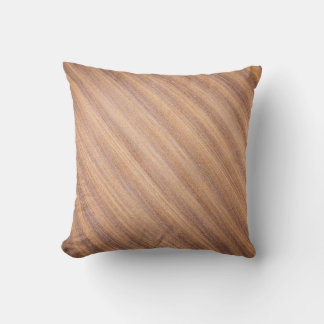 Cojín Decorativo Superficie de madera marrón