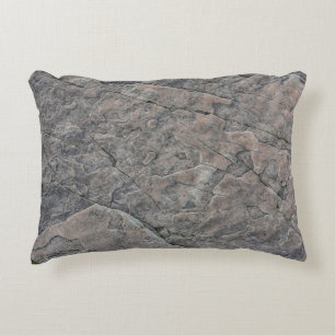 Cojín Decorativo Superficie de piedra de textura de roca