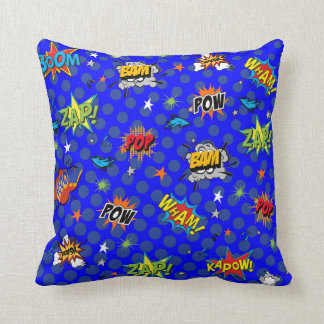 Cojín Decorativo Superhéroe azul
