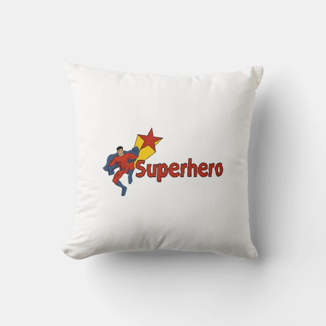 Cojín Decorativo Superheroína almohada, a la venta! (Anverso)
