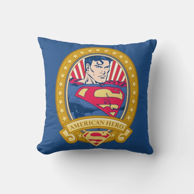 Cojín Decorativo Superman American Hero (Anverso)