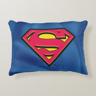 Cojín Decorativo Superman S-Shield   Logotipo clásico