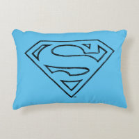 Superman S-Shield | Logotipo de esquema negro simp