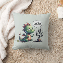 Cojín Decorativo Supongo que no tengo una espada verde - Dragón lin