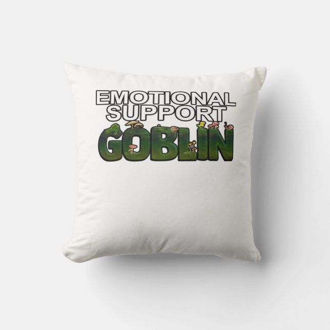 Cojín Decorativo Support Goblin Classic (Anverso)