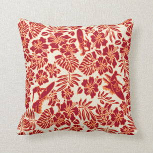 Cojín Decorativo Surf Pareau Hawaii Reversible Square Pillow