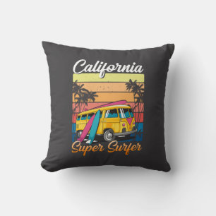 Cojín Decorativo Surfer de California