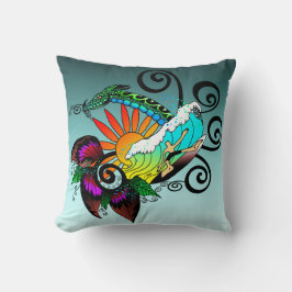 Cojín Decorativo Surfer Dude Personalizado