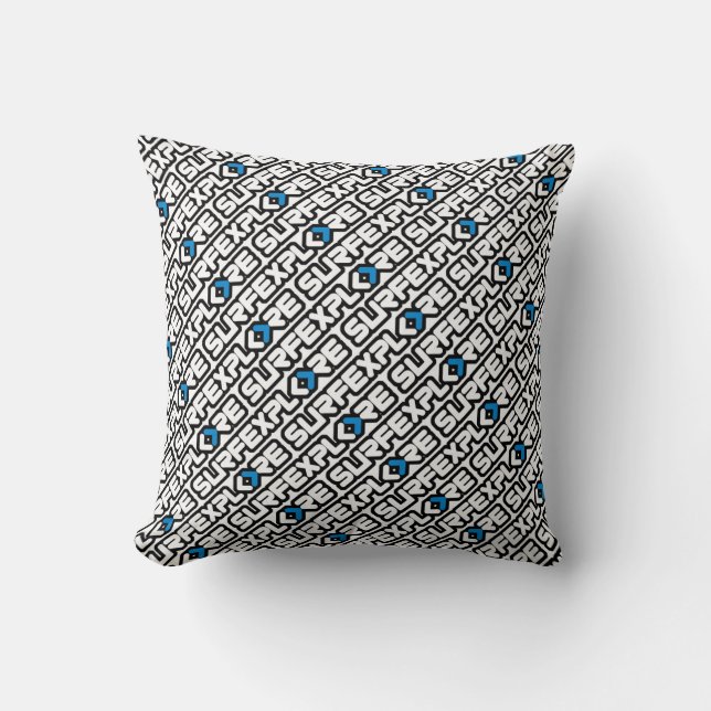 Cojín Decorativo surfEXPLORE Logo Throw Pillow (Anverso)