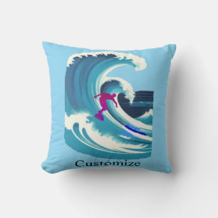 Cojín Decorativo Surfista de Olas Grandes Thunder_Cove