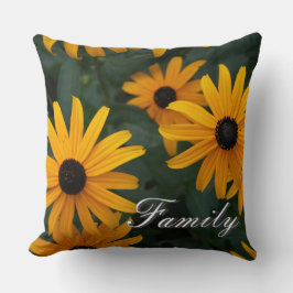 Cojín decorativo Susan Flower Black Eyed