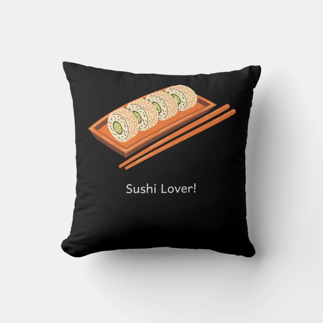 Cojín Decorativo Sushi Lover (Anverso)