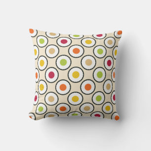Cojín Decorativo Sushi Maki Polka Dots