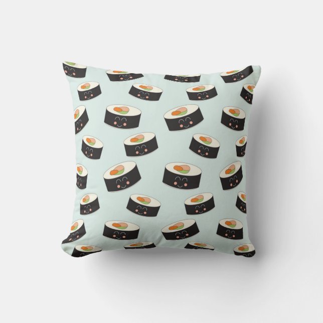 Cojín Decorativo Sushi Novedad Pillow (Anverso)