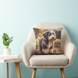 Cojín Decorativo Süßer Aussiedoodle Welpe