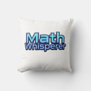 Cojín Decorativo Susurrador de Matemáticas