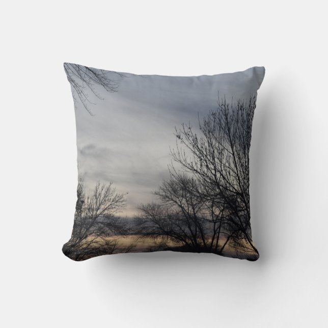 Cojín Decorativo Susurros de Invierno (Anverso)