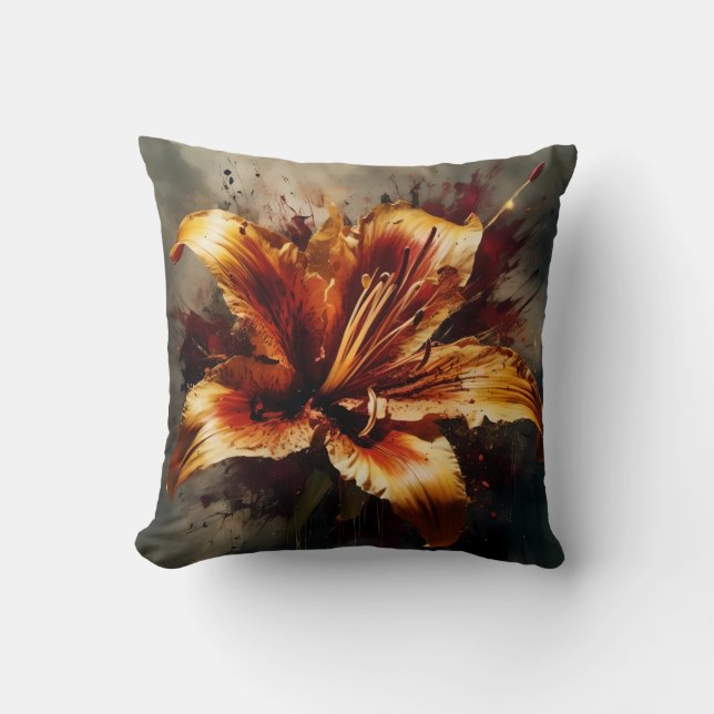 Cojín Decorativo Susurros de la Lily (Anverso)