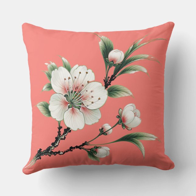 Cojín Decorativo Susurros de la primavera (Reverso )