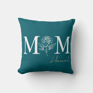 Cojín Decorativo Susurros de mamá del Rosa eterno