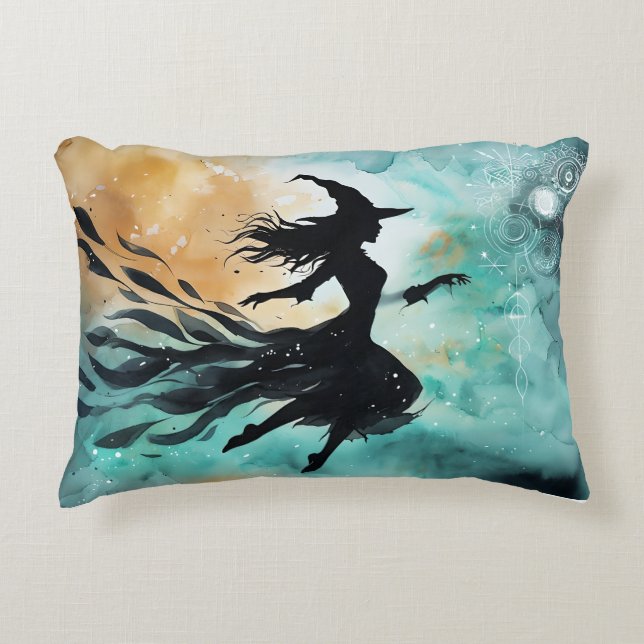 Cojín Decorativo Susurros del éter (Anverso)