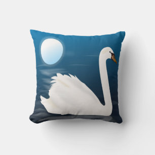 COJÍN DECORATIVO SWAN BLANCO
