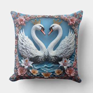 Cojín Decorativo Swans bodas
