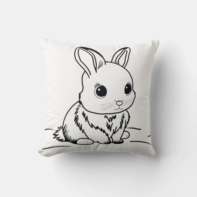 Cojín Decorativo Sweet Bunny (Anverso)