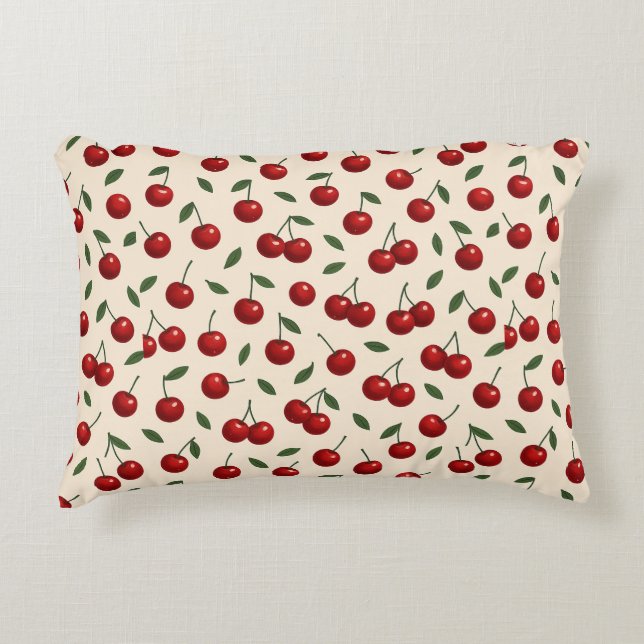 Cojín Decorativo 🍒✨Sweet Cherry Minimal Collectio (Anverso)