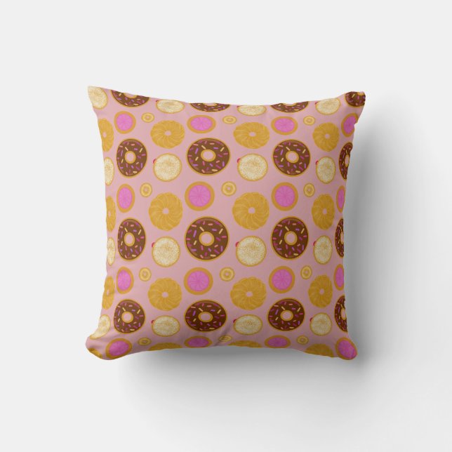 Cojín Decorativo Sweet Donuts Pillow (Anverso)