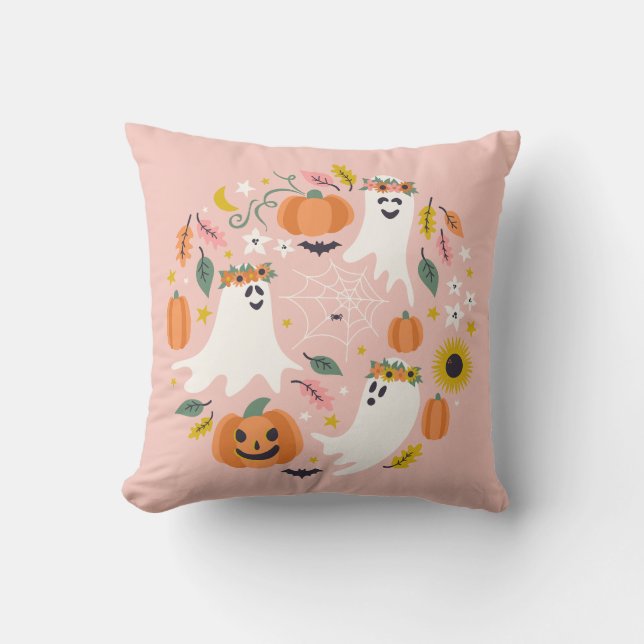 Cojín Decorativo Sweet Ghosties (Anverso)