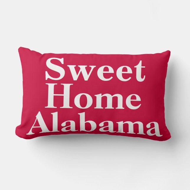 Cojín decorativo Sweet Home Alabama (Anverso)