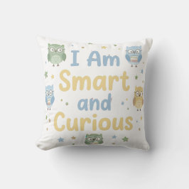 Cojín Decorativo Sweet Kids Curiosity Affirmation Smart Curious