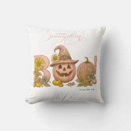 Cojín Decorativo Sweet Little patch pumpkin florals está en camino