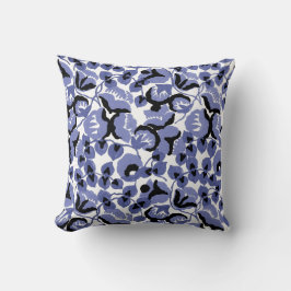 Cojín Decorativo Sweet Pea (Periwinkle) Fine Art