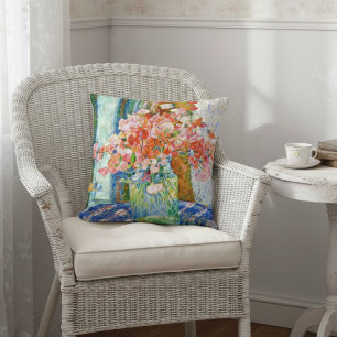 Cojín Decorativo Sweet Peas Glass Jar Theo van Rysselberghe