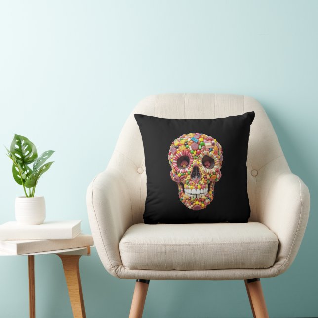 Cojín Decorativo Sweet Skull (Silla)