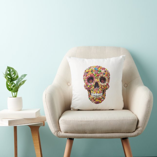 Cojín Decorativo Sweet Skull (Silla)