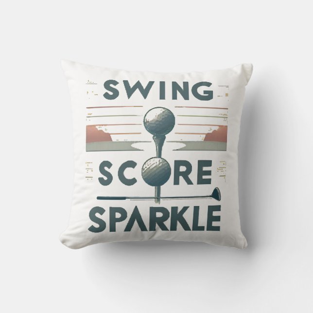 Cojín Decorativo Swing, Score, Sparkle (Anverso)