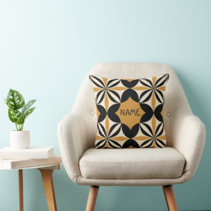 Cojín Decorativo Swirl Retro Liquid
