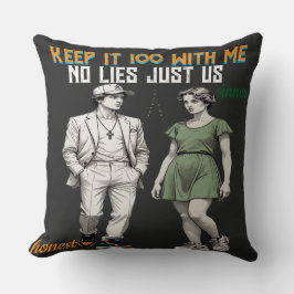 Cojín Decorativo Symbolic Angel Couple  Throw Pillow