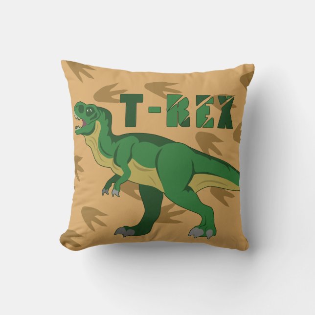 Cojín Decorativo T-Rex (Anverso)