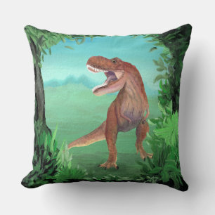 Cojín Decorativo T-Rex Dinosaur Roars