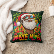 T-shirt Jwayé Nwèl Père Noël Pop Art | Tee