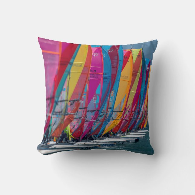 Cojín Decorativo Tabla con viento bonaire (Anverso)