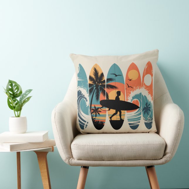 Cojín Decorativo Tablas de surf (Silla)