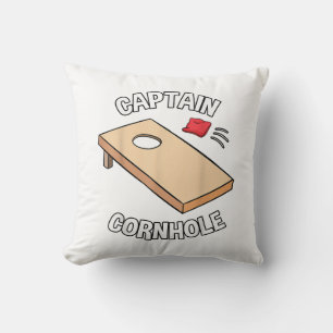 Cojín Decorativo Tablas ficticias de Captain Cornhole Baggo de saco