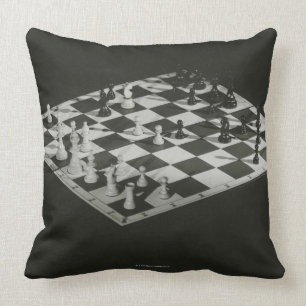 Cojín Decorativo Tablero de ajedrez